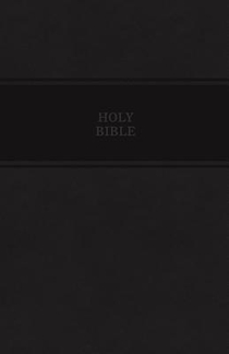 KJV Holy Bible: Personal Size Giant Print with 43,000 Cross References, Black Leathersoft, Red Letter, Comfort Print: King James Version