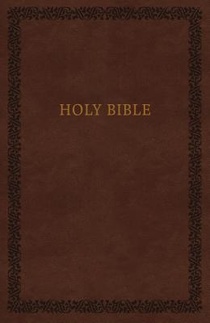 NKJV, Holy Bible, Soft Touch Edition, Leathersoft, Brown, Comfort Print