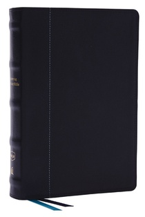 Encountering God Study Bible: Insights from Blackaby Ministries on Living Our Faith (Nkjv, Black Genuine Leather, Red Letter, Comfort Print, Thumb Ind