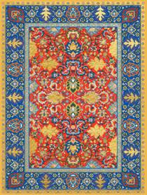 Red Pattern Journal