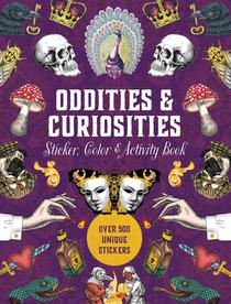 Oddities & Curiosities Sticker, Color & Activity Book voorzijde