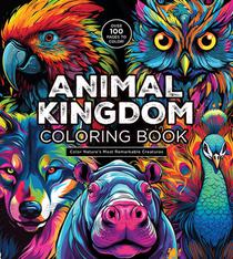 Animal Kingdom Coloring Book voorzijde