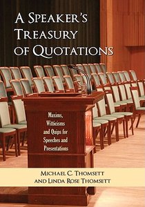 A Speaker's Treasury of Quotations voorzijde