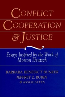 Conflict, Cooperation, and Justice voorzijde