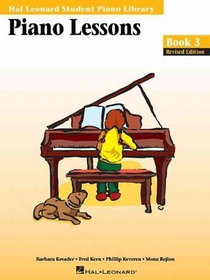Piano Lessons Book 3 Hal Leonard Student Piano Library Intermediate Piano Method with Sight-Reading, Rhythm, and Improvisation Learn Folk, Jazz, Class