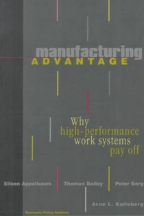 Manufacturing Advantage voorzijde