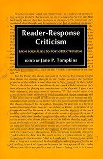 Reader-Response Criticism voorzijde