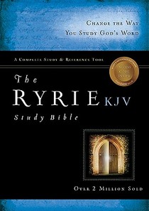 KJV Ryrie Study Bible Hardcover Red Letter, The