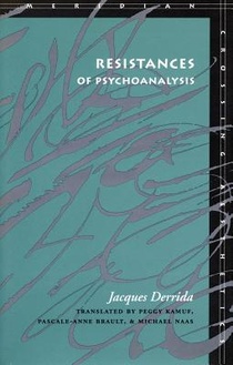 Resistances of Psychoanalysis voorzijde