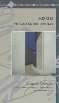 Adieu to Emmanuel Levinas voorzijde