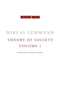 Theory of Society, Volume 1 voorzijde