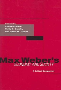 Max Weber's Economy and Society