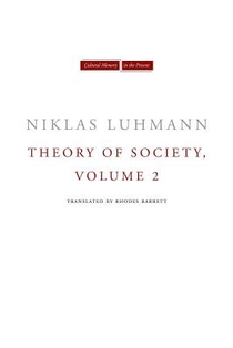 Theory of Society, Volume 2 voorzijde