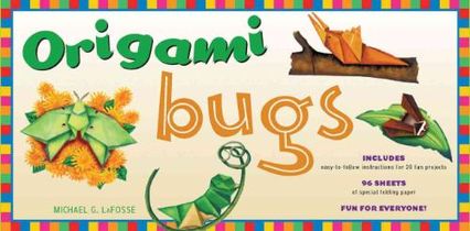 Origami Bugs Kit: Kit with 2 Origami Books, 20 Fun Projects and 98 Origami Papers: This Origami for Beginners Kit Is Great for Both Kids [With 96 Shee