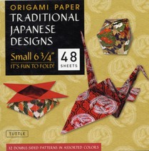 Origami Paper - Traditional Japanese Designs - Small 6 3/4