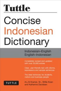 Tuttle Concise Indonesian Dictionary voorzijde