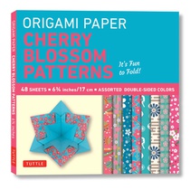 Origami Paper- Cherry Blossom Prints- Small 6 3/4