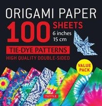 ORIGAMI PAPER 100 SHEETS TIE-D