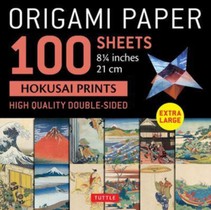 Origami Paper 100 sheets Hokusai Prints 8 1/4