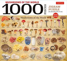 Mushrooms of the World - 1000 Piece Jigsaw Puzzle: For Adults and Families - Finished Puzzle Size 29 X 20 Inch (74 X 51 CM); A3 Sized Poster