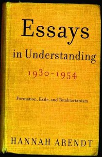 Essays in Understanding, 1930-1954 voorzijde