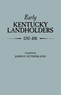 Early Kentucky Landholders