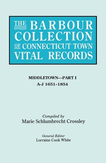 The Barbour Collection of Connecticut Town Vital Records. Volume 26