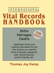 International Vital Records Handbook. 7th Edition