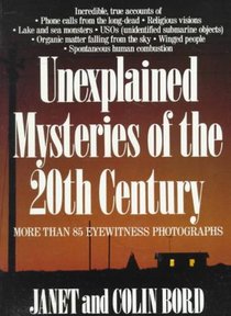 Unexplained Mysteries of the 20th Century voorzijde