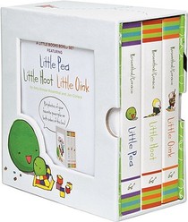 A Little Books Boxed Set Featuring Little Pea Little Hoot Little Oink voorzijde