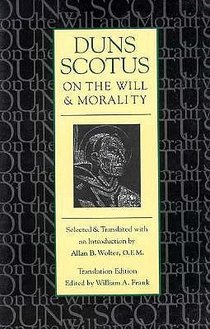 Duns Scotus on the Will and Morality voorzijde