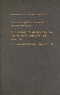 The History of Medieval Canon Law in the Classical Period, 1140-1234 voorzijde