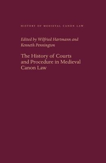 The History of Courts and Procedure in Medieval Canon Law voorzijde