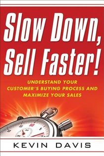 Slow Down, Sell Faster! voorzijde