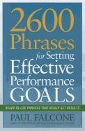 2600 Phrases for Setting Effective Performance Goals