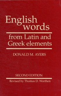 English Words From Latin And Greek Elements