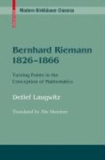 Bernhard Riemann 1826-1866