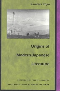 Origins of Modern Japanese Literature voorzijde