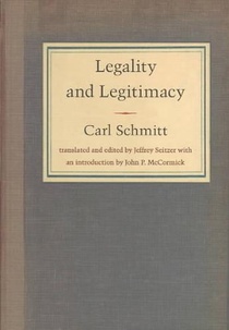 Legality and Legitimacy voorzijde