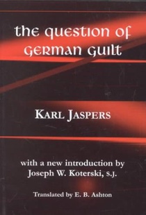 The Question of German Guilt voorzijde