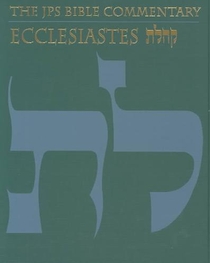 The JPS Bible Commentary: Ecclesiastes voorzijde