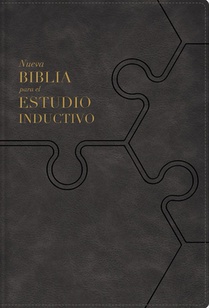 Nbla, Nueva Biblia Para El Estudio Inductivo, Interior a DOS Colores, Leathersoft, Gris, Comfort Print