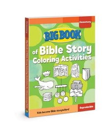 Big Book of Bible Story Coloring Activities for Elementary Kids voorzijde