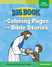 Big Book of Coloring Pages with Bible Stories for Kids of All Ages voorzijde