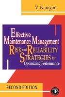 Effective Maintenance Management