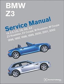 BMW Z3 Service Manual: 1996-2002: 1.9, 2.3, 2.5i, 2.8, 3.0i, 3.2 - Z3 Roadster, Z3 Coupe, M Roadster, M Coupe
