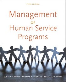 Management of Human Service Programs