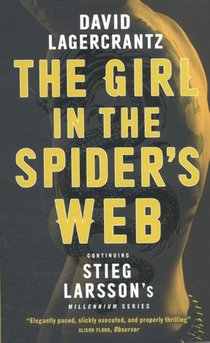 The Girl in the Spider's Web voorzijde