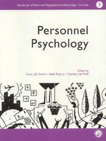 A Handbook of Work and Organizational Psychology voorzijde