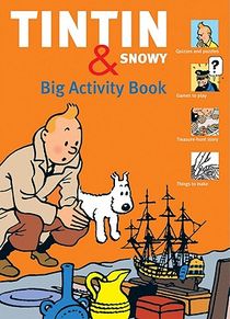 Tintin & Snowy Big Activity Book voorzijde